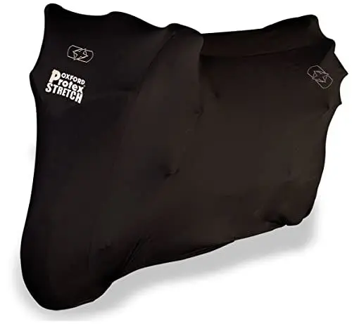 Produktbild: OXFORD PROTEX Premium Stretch-Passform Innenraum Motorrad Abdeckung - Schwarz, XL