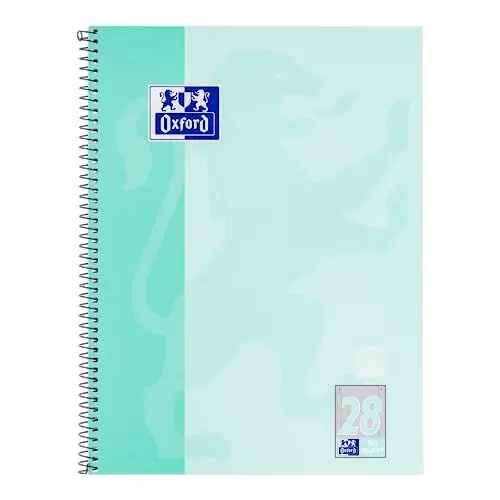 Produktbild: Oxford Collegeblock A4 kariert, 80 Blatt, gelocht, mint