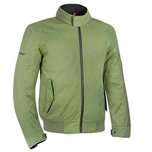 Produktbild: Oxford Harrington Klassische Herren Wasserfestes Motorrad Freizeit Jacke - Grün, XXXXL