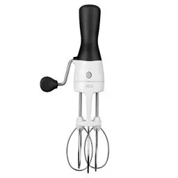 Produktbild: OXO Good Grips Mechanischer Handmixer aus Edelstahl, Braun