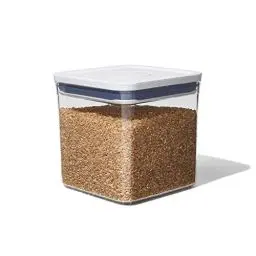 Produktbild: OXO Good Grips POP-Behälter – luftdichte, stapelbare Aufbewahrungsbox mit Deckel für Lebensmittel – 2,6 l für Zucker und mehr, Weiß