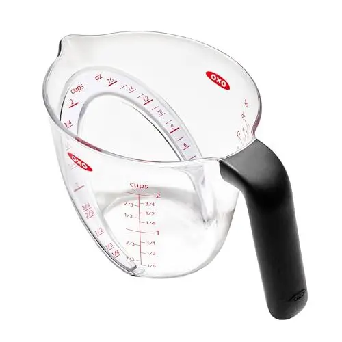 Produktbild: OXO Good Grips abgewinkelter Messbecher mittelgroß, 500 ml – spülmaschinenfest