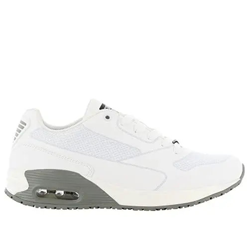 Produktbild: Oxypas ElaS3801lgr Arbeitsschuhe Ela, Sneaker, Schutzklasse SRC,White with Grey,38 EU