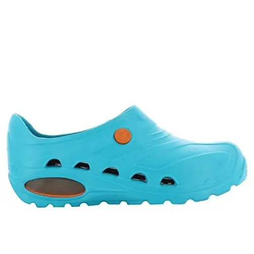 Produktbild: Oxypas Safety Jogger Arbeitsschuhe Damen - Antistatische und rutschfeste Sicherheitsschuhe Herren, Leichter Clog für Medizin, Pflege und Gastro, Antibakteriell, Grün, EU 41/42