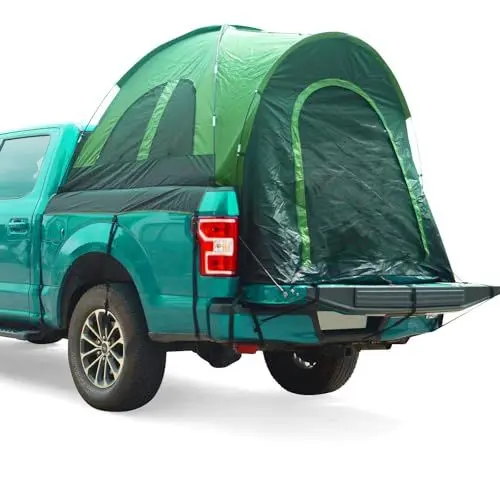 Produktbild: OYE Outdoors Backroadz LKW-Zelt Pickup Truck Zelt LKW Bett Zelt Outdoor Camping Familie Tourist Angeln Picknick Reise Markisen Autozelt für 3-4 Personen (grün)