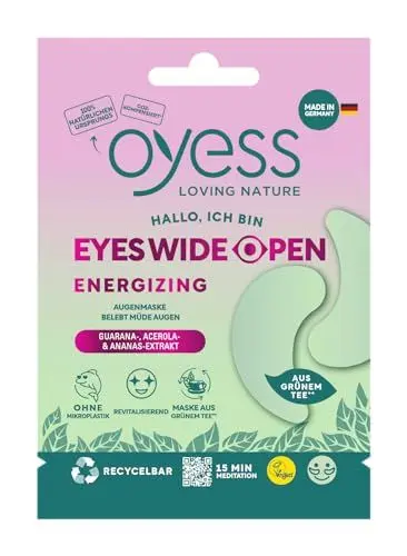Produktbild: OYESS loving nature Augenmaske, eyes wide open, energizing