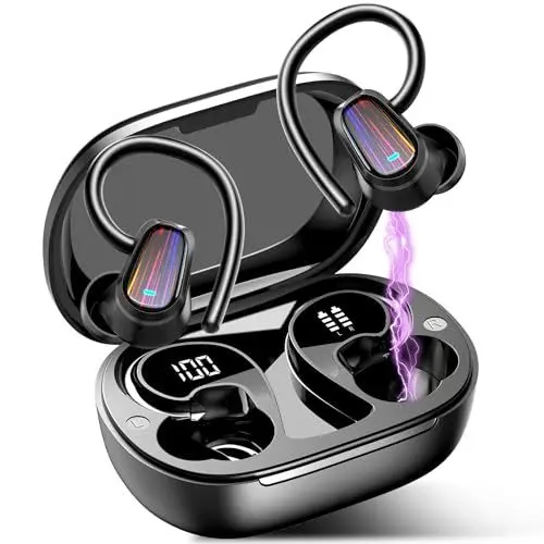Produktbild: OYIB AI Kopfhörer Übersetzer, 3-in-1Echtzeit Sprachübersetzer Kopfhörer mit 164 Sprachen, 6 Übersetzungsmodi mit App, 50H Bluetooth 5.4 Übersetzer mit ENC Mic für Business, Reisen, Lernen