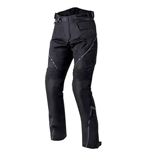 Produktbild: Ozone Jet II Lady Motorradhose für Fraüen Knieprotektor Stahlgewebe Abnehmbare wasserdichte Membran Reflektierende Elemente rutschfeste Panels 3 Taschen