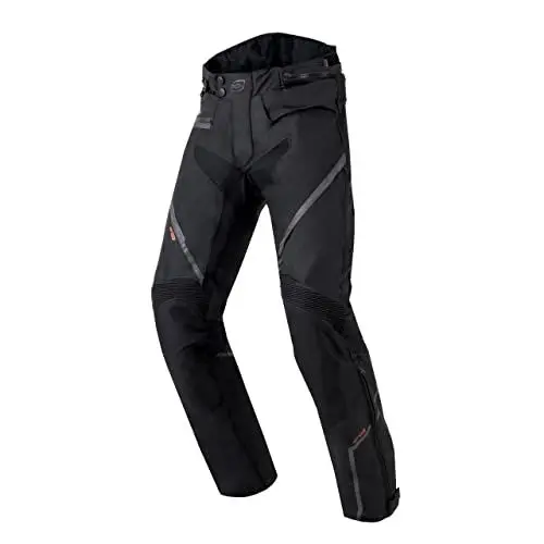 Produktbild: Ozone Union Textil Motorradhose für Männer Membran Knie Protektoren rutschfeste Paneele 4 Lüftungskanäle Reflektierende Elemente 3 Taschen