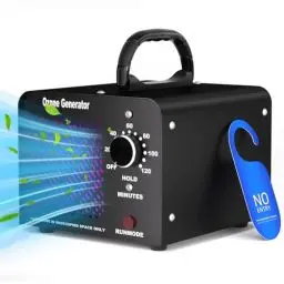 Produktbild: Ozongenerator 30,000mg/h, Ozonisator Industrieller Ozongerät O3 mit 120 Min Timer Ozon Luftreiniger Ozongerät bis zu 300㎡ O3 Ozonisator für Auto Garagen Wohnung Hotels Küche Haustiere Gerüche