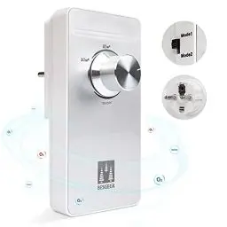 Produktbild: Ozongenerator Luftreiniger, Sterilisator Geruchskiller, Air Purifier, Air Ozonizer Generator für Zimmer, Badezimmer, Haustiere, Formaldehyd und Geruch, Hohe Effizienz - Silber