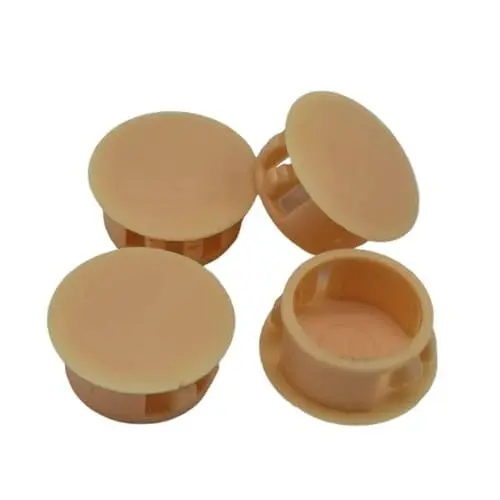 Produktbild: OZZYW Nylon-Kunststoff-Rohrschrauben mit Knopfverschluss(Beige,15mm)