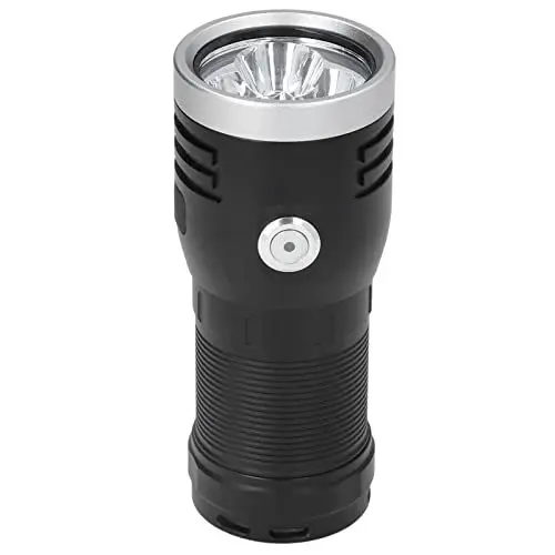 Produktbild: P50 10000LM USB-Taschenlampe 3LED Langstrecken-Taschenlampe Stufenlos Dimmbar Wasserdichte Taschenlampe für Outdoor-Abenteuerreisen Wandern Camping Notfall