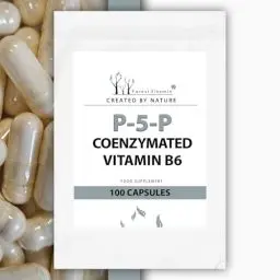 Produktbild: P5P - Forest Vitamin - P5P Coenzymated Vitamin B6-100 Kapseln - 3 Monate Vorrat - Vitamine und Mineralien
