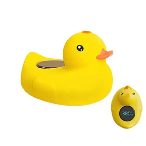 Produktbild: Paafjell Duckling BPA frei Digitales Badethermometer. Thermometer Ente. (Casual)