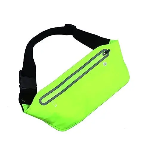 Produktbild: Pack Jogging-Tasche fitnessband fitnessbänder Handy halterungen telefonständer bauchtasch Lauftasche Sweat Belt sweatbelt jogginggürtel Handy Holder sportbag Laufgürtel Bund Green Kisangel