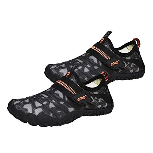 Produktbild: PACKOVE 1 Paar Badeschuhe Kinder Aqua Schuhe für Kinder Wasserschuhe Strand zubehör schwimmschuhen Wasserschuhe für Wassersocken Wassersportschuhe für Kinder waten Turnschuhe Kinder