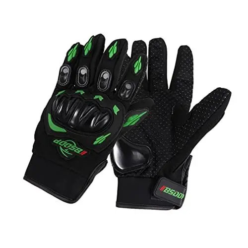 Produktbild: PACKOVE 1 Paar Motorradhandschuhe - rutschfeste Reithandschuhe Absorptionsfunktion Atmungsaktiv