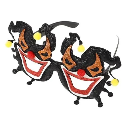 Produktbild: PACKOVE 1 Paar Halloween-Brille Neuartige Partybrille Halloween-Kürbisgläser Halloween-Partygeschenke party zubehör partyzubehör leichte lustige Brille Festival-Prop-Brille Papier
