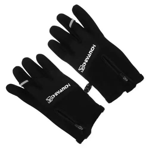 Produktbild: PACKOVE 1 Paar Handschuhe befreien Fahrradhandschuhe Winter-Radhandschuhe für Herren Winterhandschuhe Radfahren Handschuhe Touchscreen-Handschuhe Berührungsempfindlicher Bildschirm Angeln
