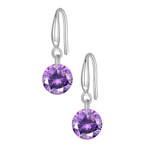 Produktbild: PACKOVE Elegante Einzelne Diamant-ohrringe Aus S925-silber Für Damen Und Mädchen