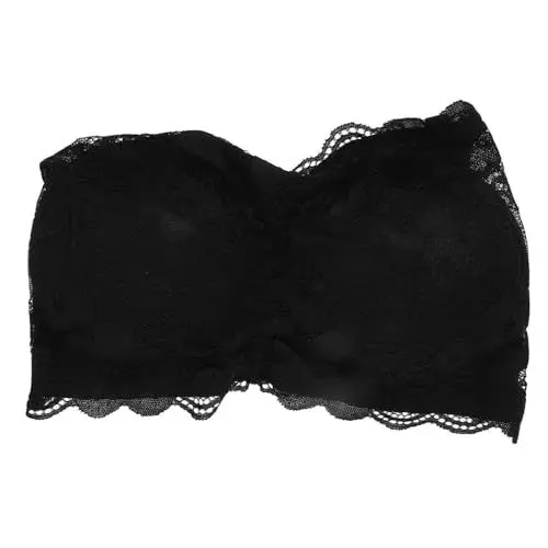 Produktbild: PACKOVE 1 Stück Schlauch Top Spitze Bralette Schlauch Tops Spitze Bralettes Für Bhs Dame Schlauch Tops Spitze Trägerlosen Bandeau Trägerlosen Bh Für Damen Anti-Licht