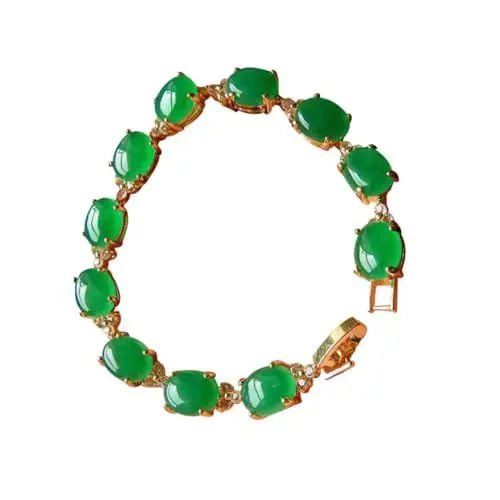 Produktbild: PACKOVE Armband Smaragd Armreif Exquisite Armreif für Liebe Armband