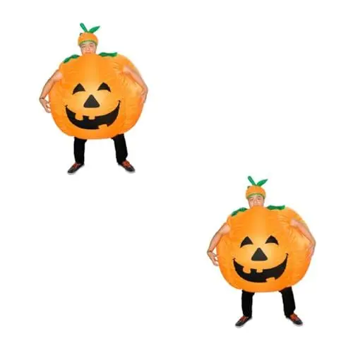 Produktbild: PACKOVE 2St Partykostüm Kostüme für Erwachsene Cosplay-Kostüme Glow-Kostüm halloween kostüm halloween costume Kleider Urlaubskostüm Halloweenkostüm bilden Kleidung aufblasbarer Anzug