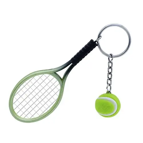 Produktbild: PACKOVE Einzigartiger Tennisschläger-schlüsselanhänger Grün Modisches Accessoire Für Schlüssel Handys