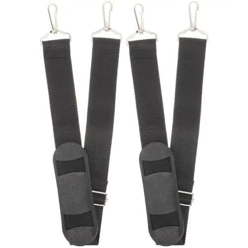 Produktbild: PACKOVE 2 Stück Rucksack-Geigenkoffer-Gurt, Gitarrengurt, Erhu-Instrument Verstellbarer Gurt, Geigentasche, Gitarrenkoffer Schultergurt, Gepolsterter Schultergurt
