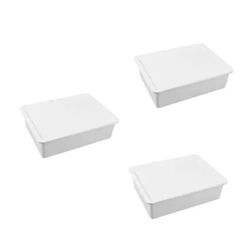Produktbild: PACKOVE 3-teilige Box Aufbewahrungsbox Für Baseballkarten Sammelkarten-organizer Kartenhalter Mit 10 Fächern Für Sammler Tragbare Plastikkartenbox