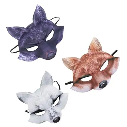 Produktbild: PACKOVE Halloween Purge Für Erwachsene 3 Stücke Masken Eva Maskerade Kostüme Elastische Band