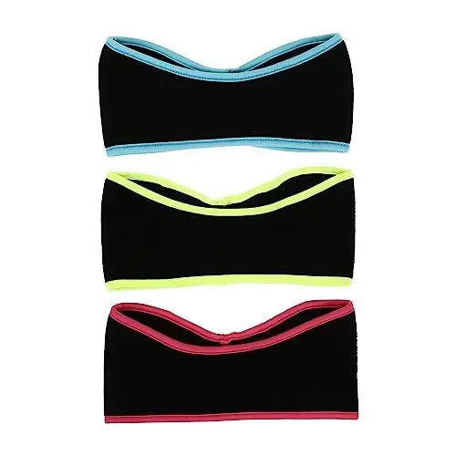 Produktbild: PACKOVE 3St warmes Stirnband Kopftuch für Frauen warmes Stretch-Stirnband Ohrenwärmer Stirnband sport tape laufende Versorgung Reitzubehör Winter Schal Ausrüstung schmücken Polyester