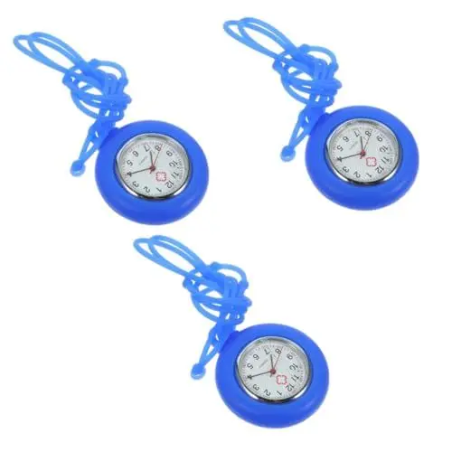 Produktbild: PACKOVE 3 STK J Halskette Für Frauen Für Männer Schlüsselhalter Herren Digitaluhr Hängende Uhr Stilluhren Für Damen Medizinische Uhr Bewegung Uhr Aus Silikon Fall Lanyard Mann