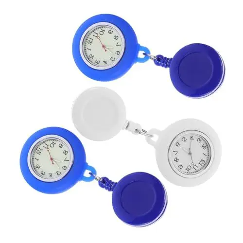 Produktbild: PACKOVE 3st Clipuhr Bergsteigeruhr Krankenschwester-Geschenk Mann Beobachten Nebelwache Für Krankenschwestern Clip-Uhr Ansteckuhr Niedlich Einfach Zu Schnallen Fräulein