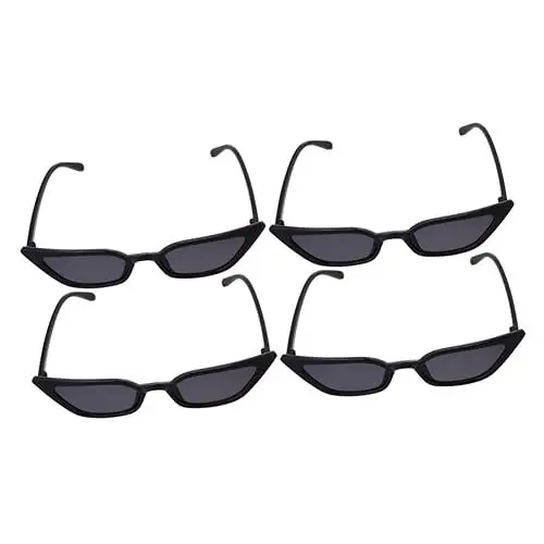 Produktbild: PACKOVE 2er-set Polarisierte Cat-eye-sonnenbrillen für Damen Modisch Kleiner Rahmen Leicht Blendfrei 2 Stück
