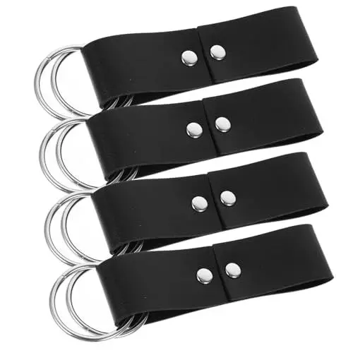 Produktbild: PACKOVE Mittelalterlicher Rock-wandergürtel Im Vintage-stil Ledergürtel Rock-wandergürtel Für Damen 4-teiliges Set Gürtel Rock-wandergürtel
