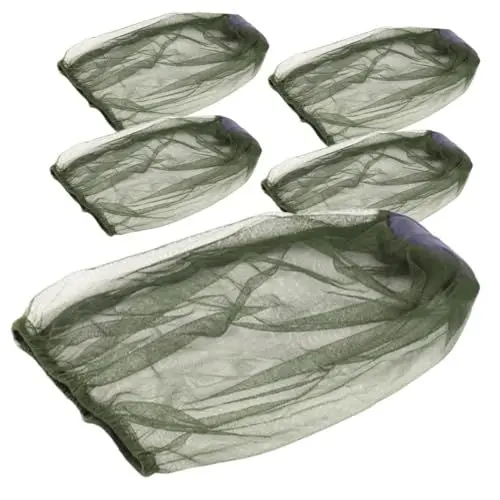 Produktbild: PACKOVE 5stücke Imkerhut Aus Hochwertigen Materialien Luftdurchlässig Für Frische Luft Schützt Vor Fluginsekten Wie Bienen Und Wespen Für Angeln Und Outdoor-aktivitäten Und Leicht Zu