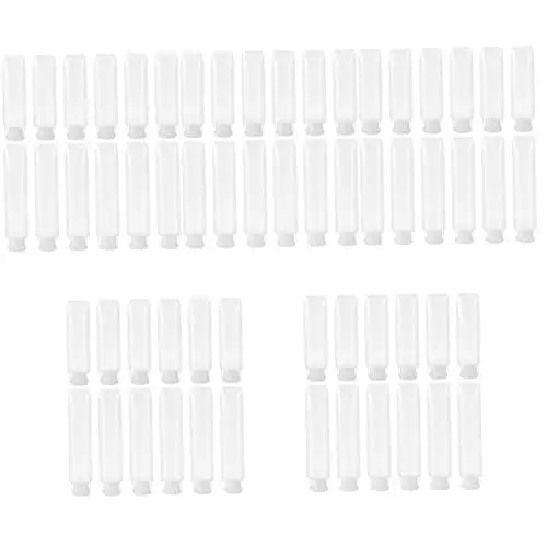 Produktbild: PACKOVE 60 Stk kosmetische weiche Flasche Reiseflaschen kosmetikbehälter Reisebehälter für Stückseife Reise-Make-up-Flaschen Squeeze-Flaschen sahnespender Lotionspender Reisebedarf Füllung