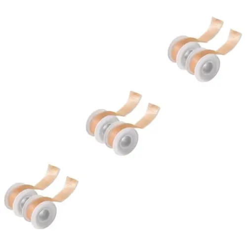 Produktbild: PACKOVE Pointe Shoes Halterung 6 Rollen Unsichtbare Aufkleber Für Pfosten Fersen Stiefel Durchsichtiges Klebeband High Heels Narbenband Selbstklebender Fersenaufkleber Fersenpflaster Klebeband Für