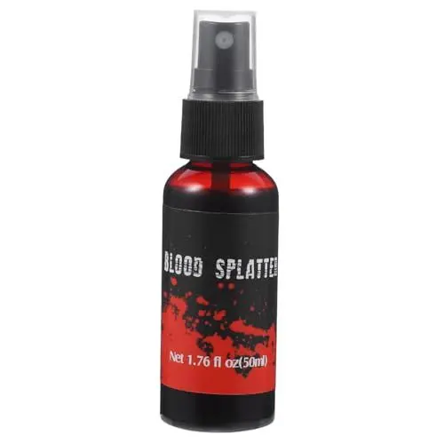Produktbild: PACKOVE 8 Stück 1 Simuliertes Plasmablut Partygeschenke Blutiges Make Up Theater Blutzubehör Halloween Zubehör Halloween Plasmaspray Realistisches Blutspray Kunstblutspray