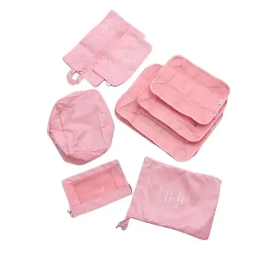Produktbild: PACKOVE 8-teiliges Set Koffer Packtaschen Große Reisetasche Packtaschen Für Reiseveranstalter Taschen Für Unterwegs Große Taschen Koffer Würfel Vakuumverpackungsbeutel Für Die Reise Gepäck