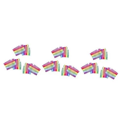 Produktbild: PACKOVE 9 Paare Handschuhe Für Hochzeitskostüme Fingerlose Fäustlinge Hochzeitsmode-handschuhe Der Handschuh Netzhandschuhe Am Handgelenk 80er Kostümhandschuhe Braut Sonnenschutz Bilden