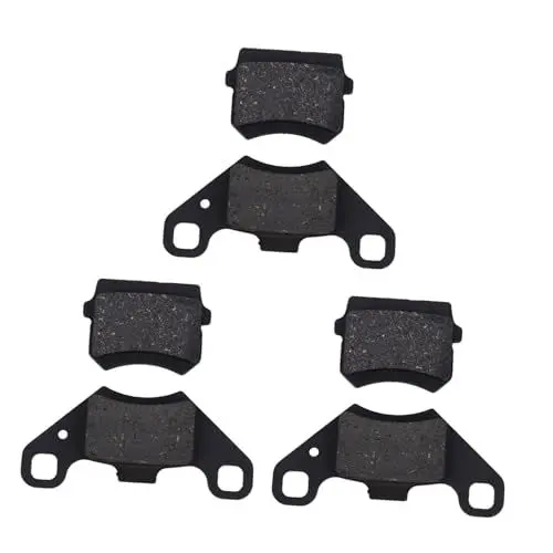 Produktbild: PACKOVE ATV Bremsbeläge 3 Sätze Vordere Und Hintere Bremsbeläge Zubehör Fahrrad Geländewagen Kart Bremsbeläge