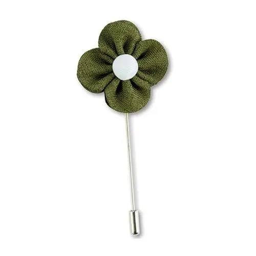 Produktbild: PACKOVE Blumenanstecker Krawattennadel Handgefertigte Brosche Männer Reversnadel Männer Ansteckblume Herren Krawattenbrosche Blumenbrosche Stift Zubehör Mann Handbuch Männermode