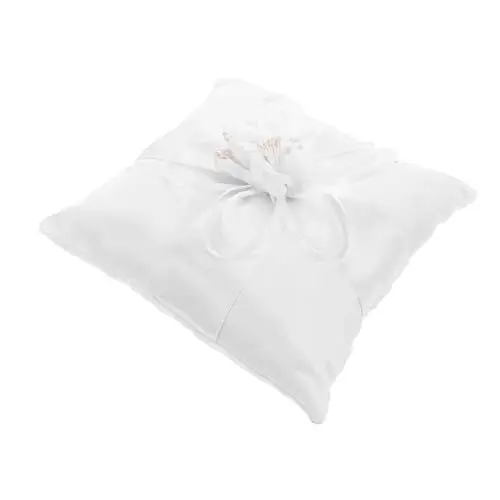 Produktbild: PACKOVE Elegantes Bowknot-kissen Für Hochzeitsfeiern Junggesellinnenabschiede Brautgeschenkträgerkissen Dekoratives Kissen