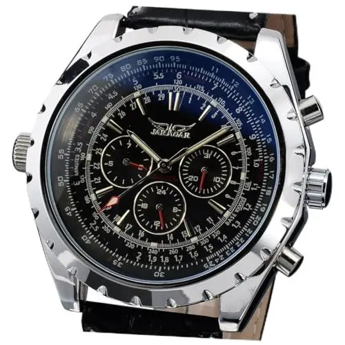 Produktbild: PACKOVE Graceling Stainless Steel Mechanische Uhr Anschauen Mann Westlicher Stil Inoxlm Watches