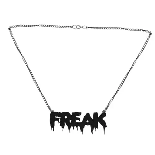 Produktbild: PACKOVE Halskette Mit Buchstabenanhänger Halloween-graveyard-design Modisches Schmuckstück Für Damen Und Für Partys Und Besondere Anlässe