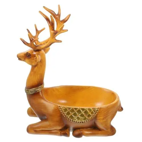 Produktbild: PACKOVE Einzigartiges Hirsch-ornament Hirsch-statue Schlüsselhalter Für Zuhause Büro Restaurant
