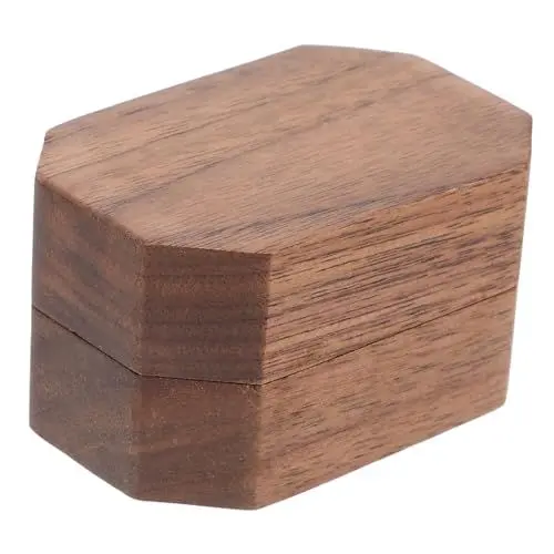 Produktbild: PACKOVE Elegante Box Aufbewahrungsbox Für Schmuck Aus Holz Perfektes Zum Heiratsantrag